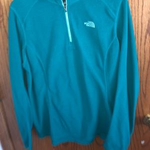 The North Face teal Pullover